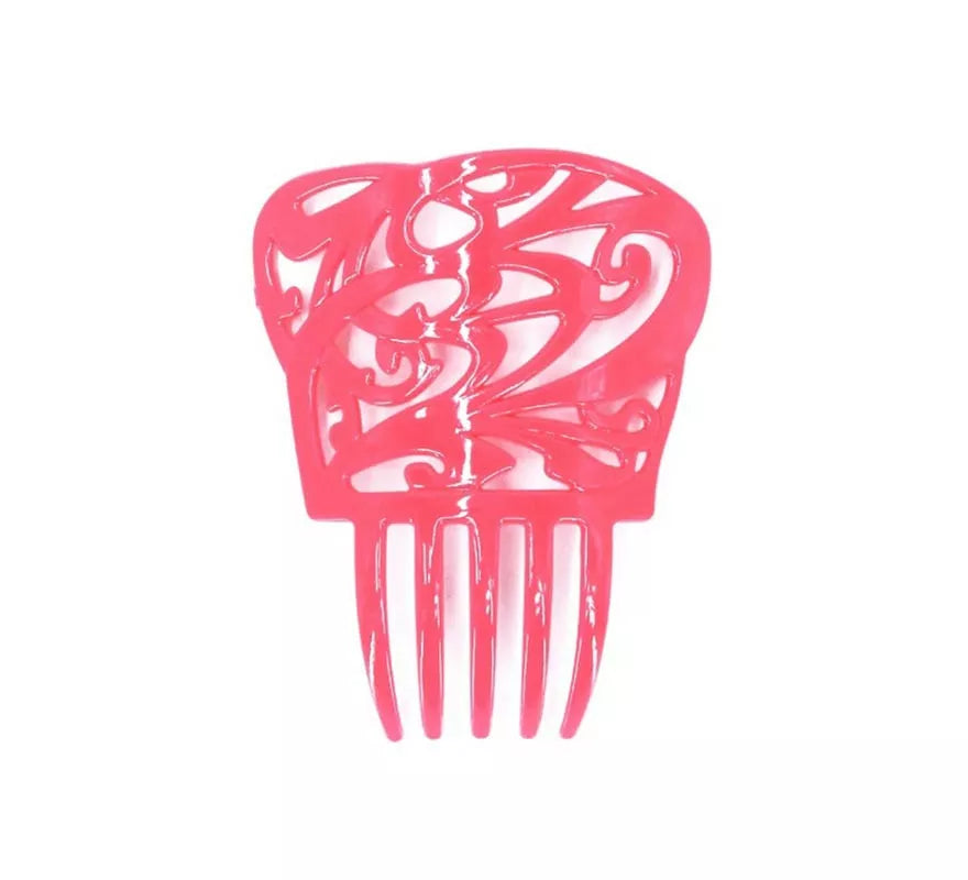 Peineta de Sevillana cuadrada de 14 cm en varios colores