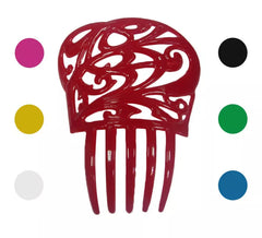 Small flamenco comb of 13.6 x 11 cm in various colors