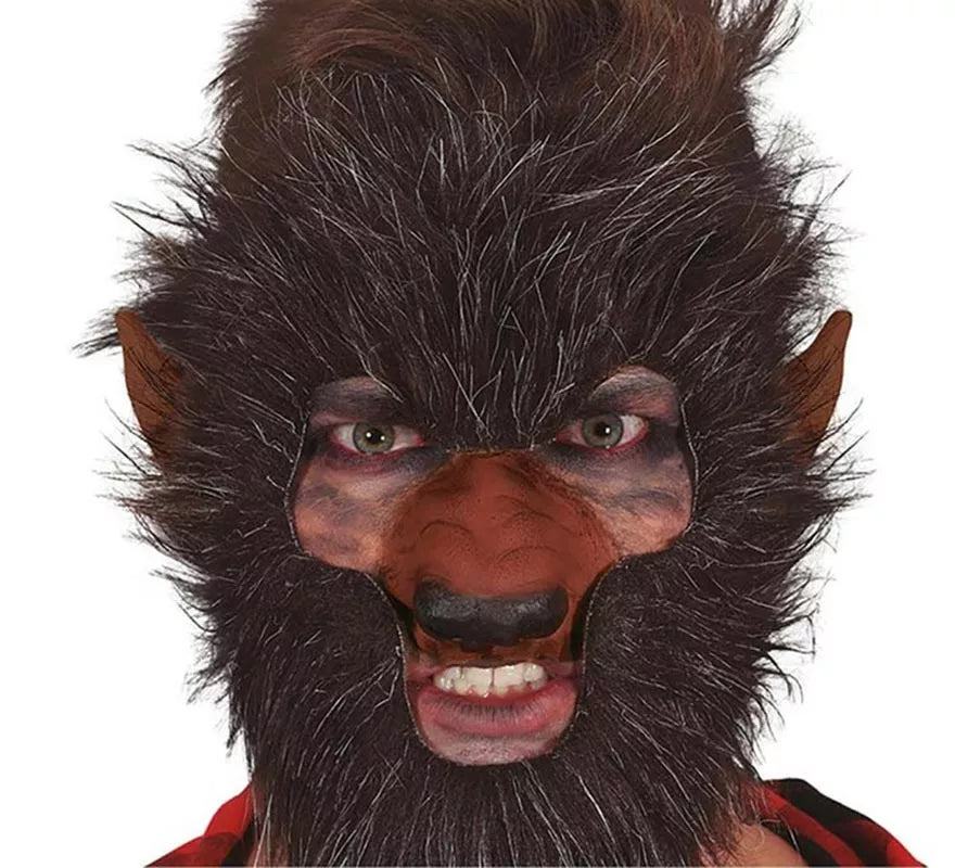 Pelo para Cara Hombre de Lobo