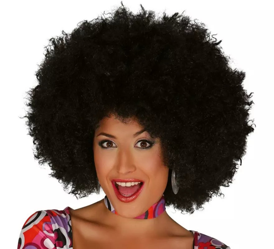 Translation missing: en.Peluca afro extra grande negra