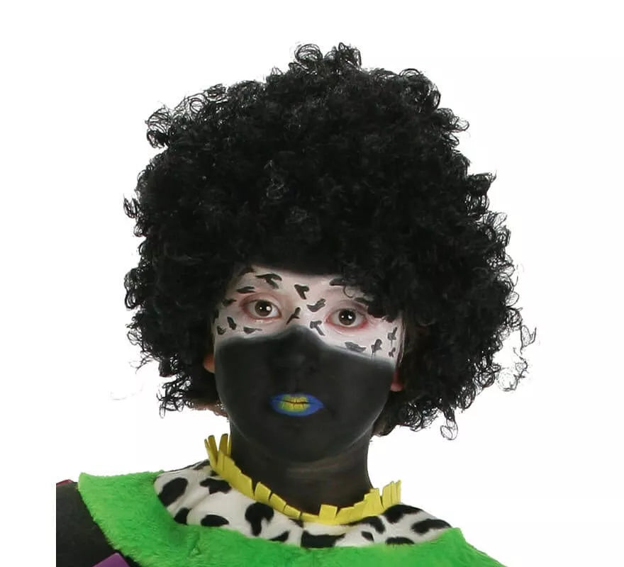 Translation missing: en.Peluca Afro negra