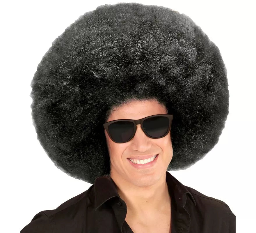 Peluca Afro Sobredimensionada en varios colores de alta calidad