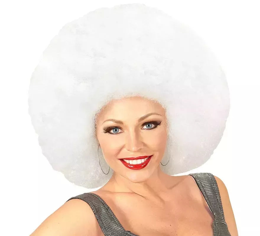 Peluca Afro Sobredimensionada en varios colores de alta calidad