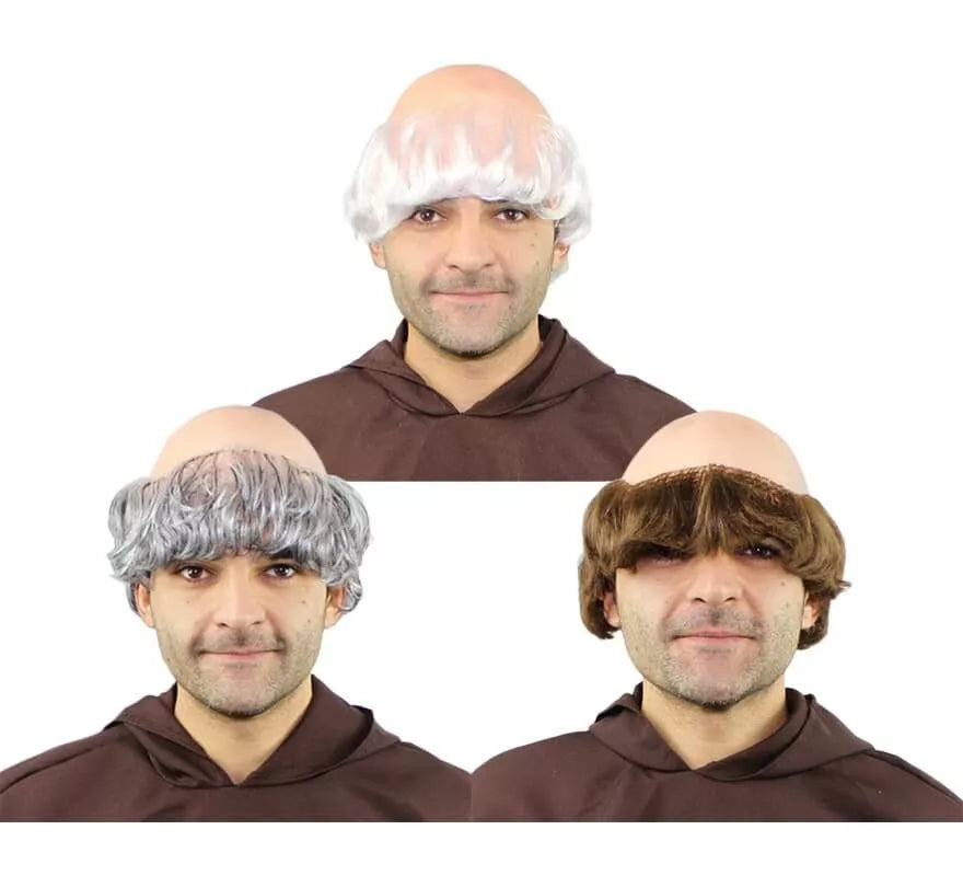 Translation missing: en.Peluca Casquete Fraile (varios colores)