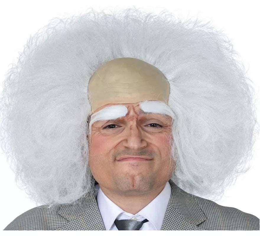Peluca con Calva Blanca