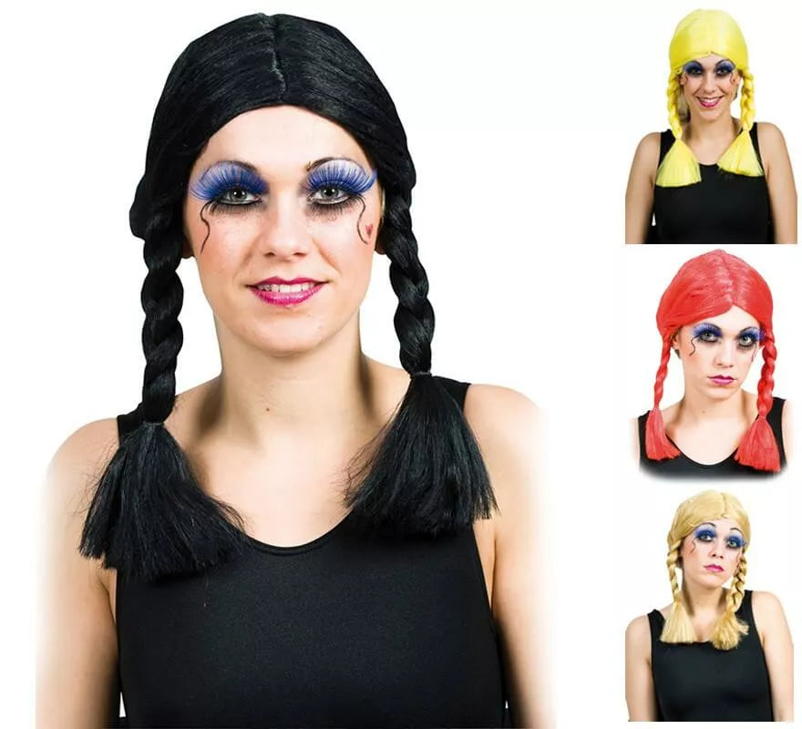 Translation missing: en.Peluca con Trenzas en varios colores