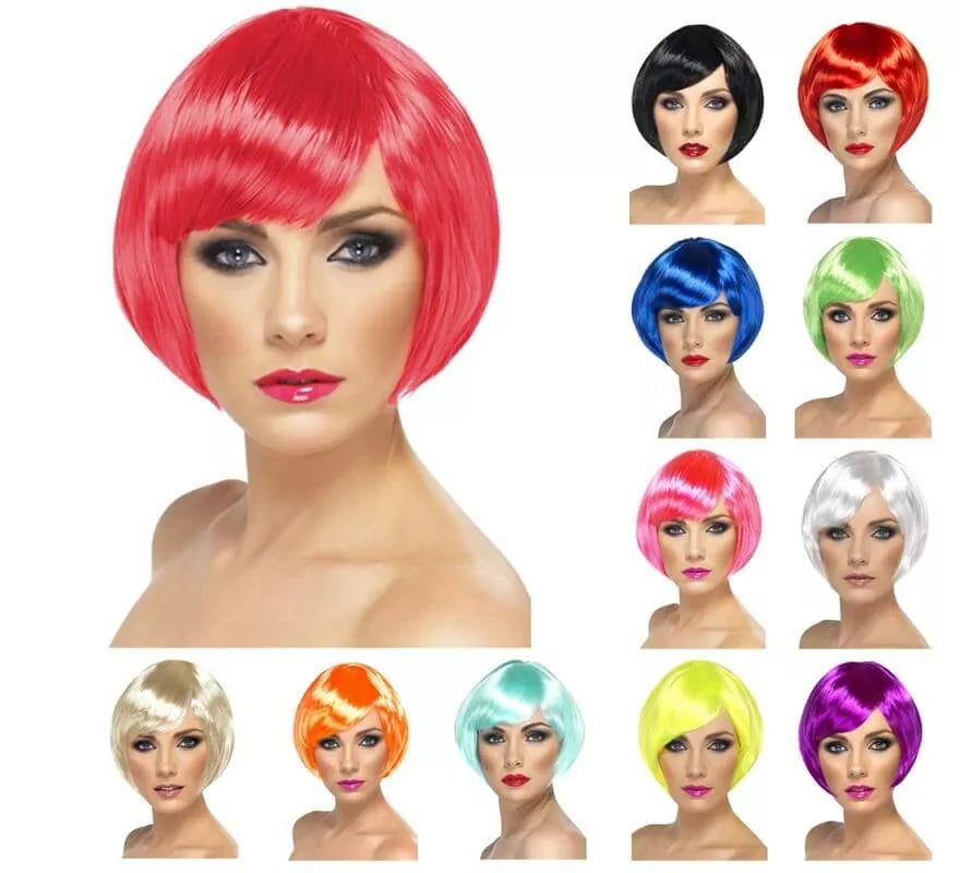 Translation missing: en.Peluca corta estilo Bob en varios colores