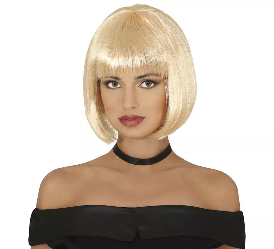 Peluca corte bob de 100 g en varios colores.