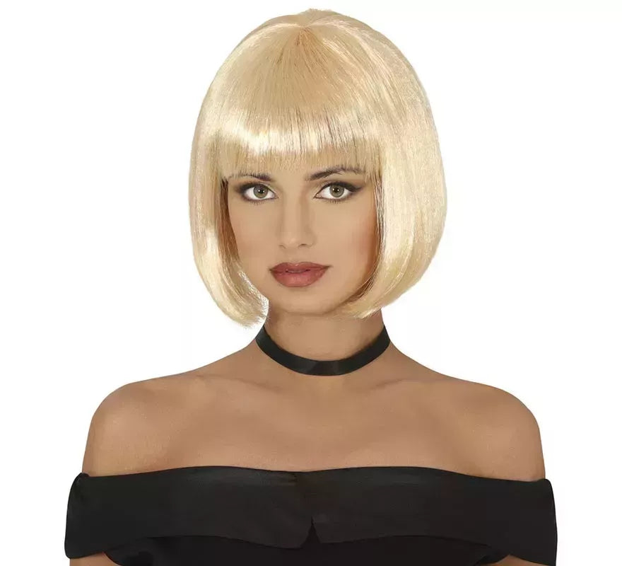 Peluca corte bob de 100 g en varios colores.