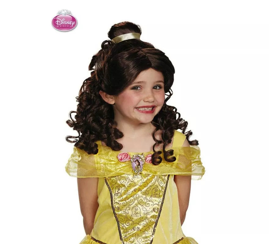 Translation missing: en.Peluca de Bella Disney la Bella y la Bestia infantil