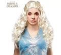 Peluca de Daenerys Juego de Tronos adulto
