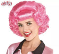 Peluca de Frenchy Rosa de Grease para adulto