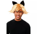 Peluca de Gato con Pelo y Orejas