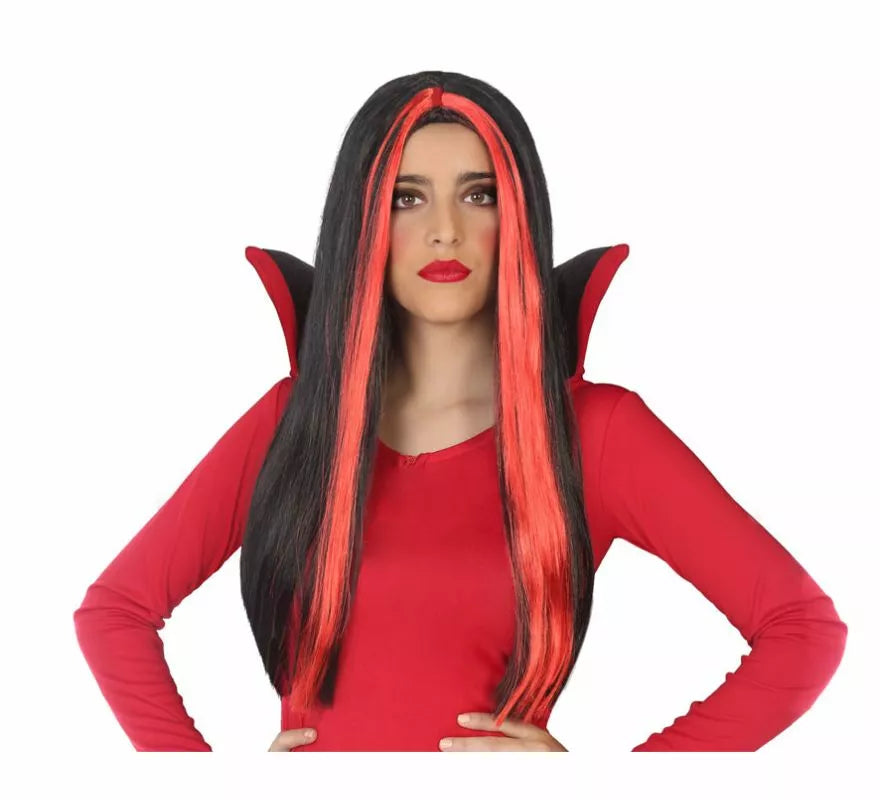 Peluca de Halloween Lisa en varios colores