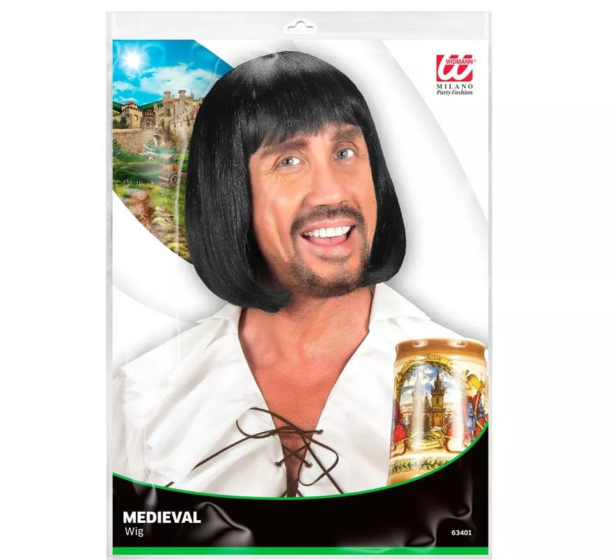 Translation missing: en.Peluca de Hombre Medieval en varios colores adulto