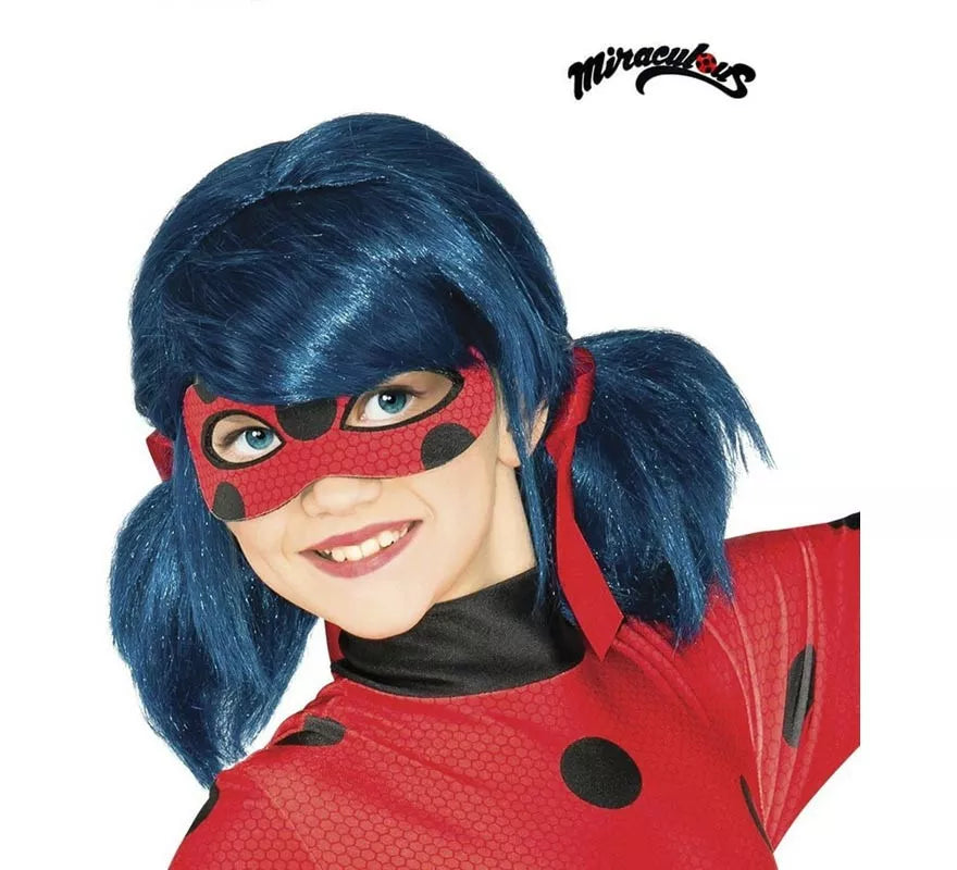 Translation missing: en.Peluca de Miraculous Ladybug infantil