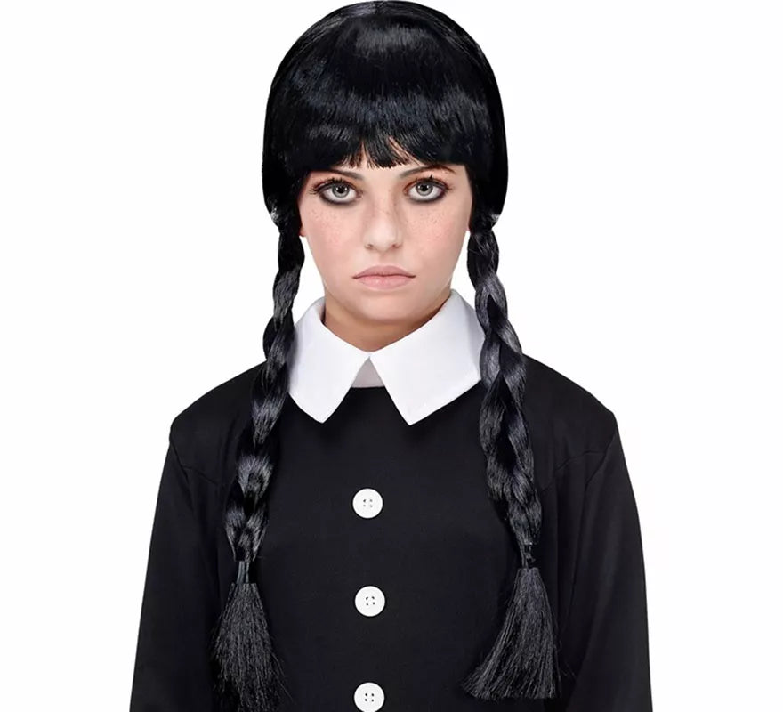 Translation missing: en.Peluca de Niña Siniestra con Trenzas
