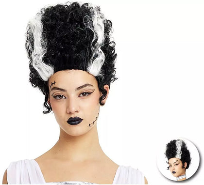 Peluca de Novia Monstruo adulto
