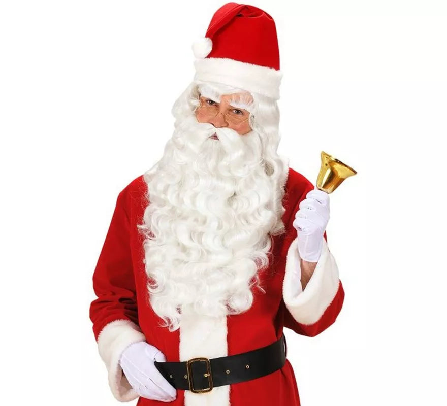 Translation missing: en.Peluca de Papá Noel con Barba, Bigote y Cejas