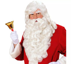 Santa Claus Wig with Beard, Mustache and Eyebrows