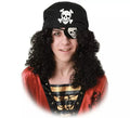 Peluca de Pirata con Parche y Badana