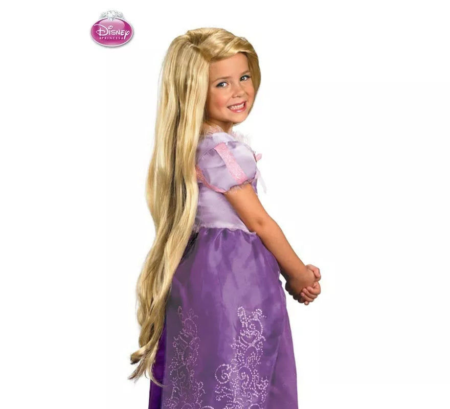 Translation missing: en.Peluca de Rapunzel Enredada de Disney infantil