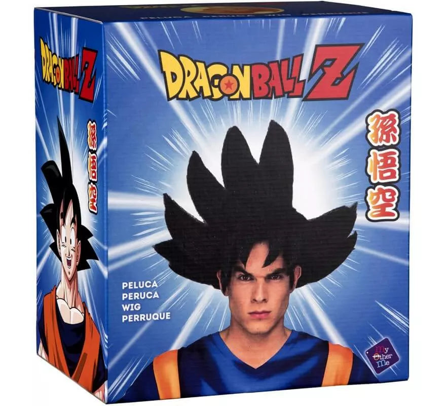 Translation missing: en.Peluca de Son Goku de Dragón Ball en caja para hombre