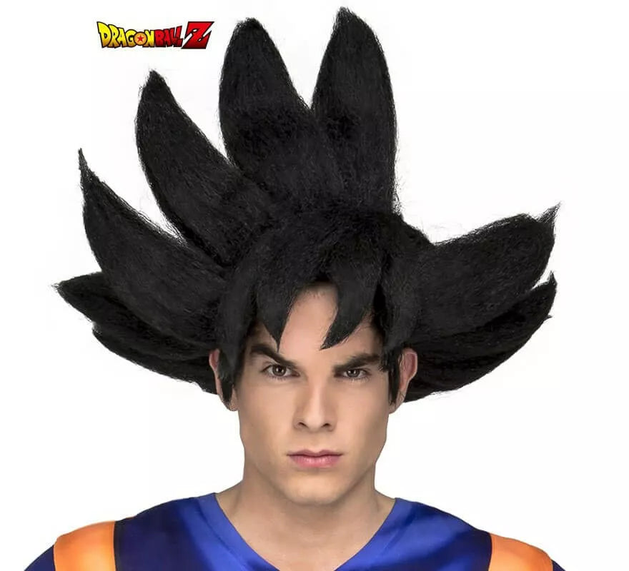 Peluca de Son Goku de Dragón Ball en caja para hombre