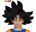 Peluca de Son Goku de Dragón Ball en caja para niño