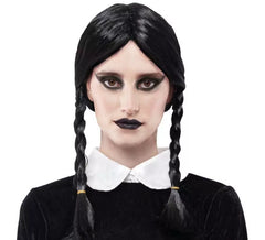 Sinister Girl Black Braids Wig