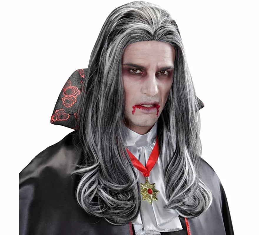 Peluca de Vampiro Victoriano