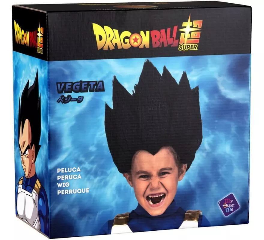 Translation missing: it.Peluca de Vegeta de Dragón Ball en caja para niño