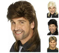 Peluca estilo Mullet de los Años 80 en varios colores