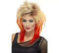 Peluca estilo Mullet Rubia degradado a Rojo