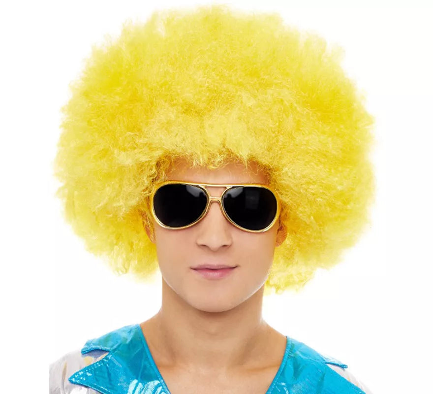 Peluca Extra Grande Afro en varios colores