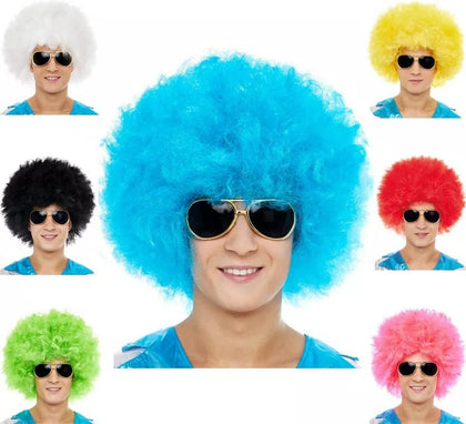 Peluca Extra Grande Afro en varios colores