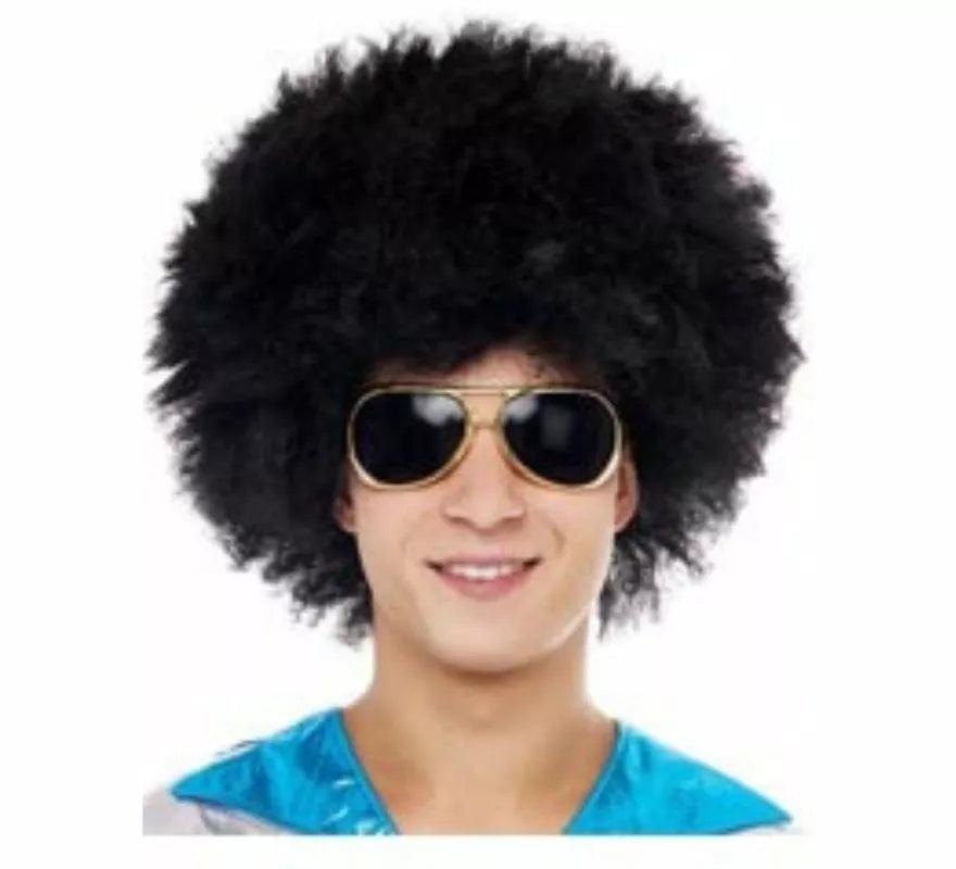 Peluca Extra Grande Afro en varios colores