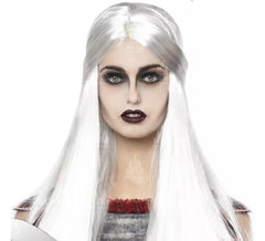 Long White Wig