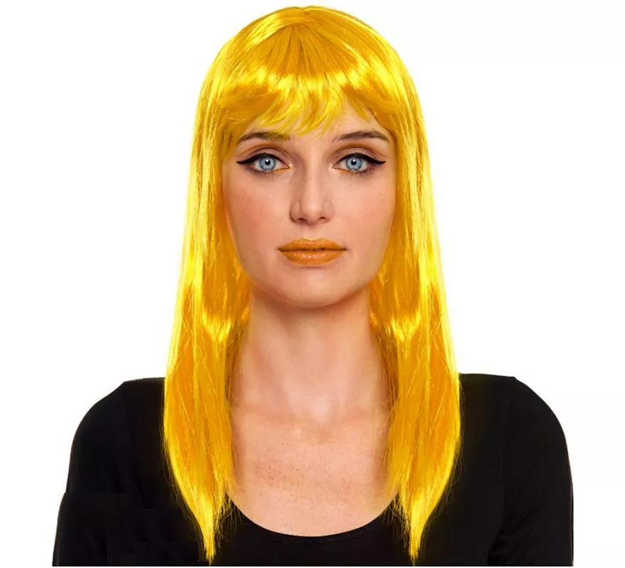 Translation missing: en.Peluca Lisa con Flequillo en varios colores
