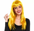 Peluca Lisa con Flequillo en varios colores