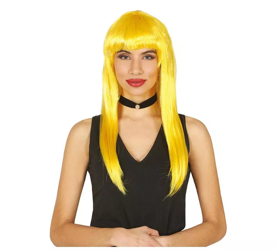 Peluca Lisa Larga de 120 g en varios colores