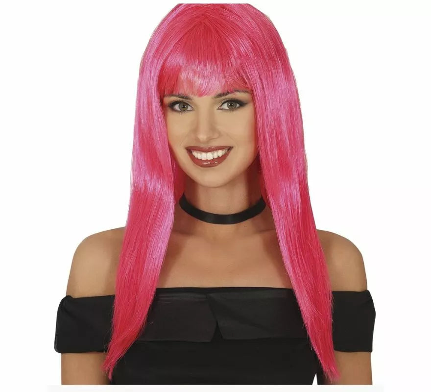Peluca Lisa Larga de 120 g en varios colores
