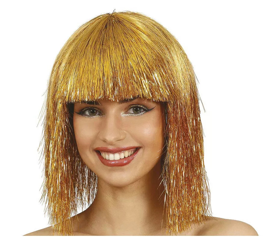 Peluca Media Melena Brillantes en varios colores