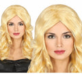 Peluca Media Melena Rubia