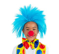 Peluca Melena de Pinchos azules infantil