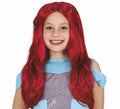 Peluca Melena Pelirroja Infantil