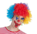 Peluca multicolor de Payaso