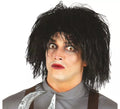 Peluca Negra de Eduardo Manostijeras para Halloween