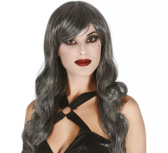 Long Gray Wavy Wig