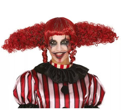 Clown Wig Extra Brown Buns